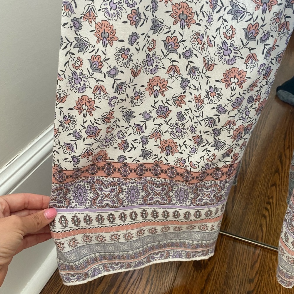 FLORAL ROMPER/COVERUP - Picture 4 of 5
